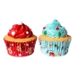 Preview: Cupcake Baking Cases - Santa and Rudolph